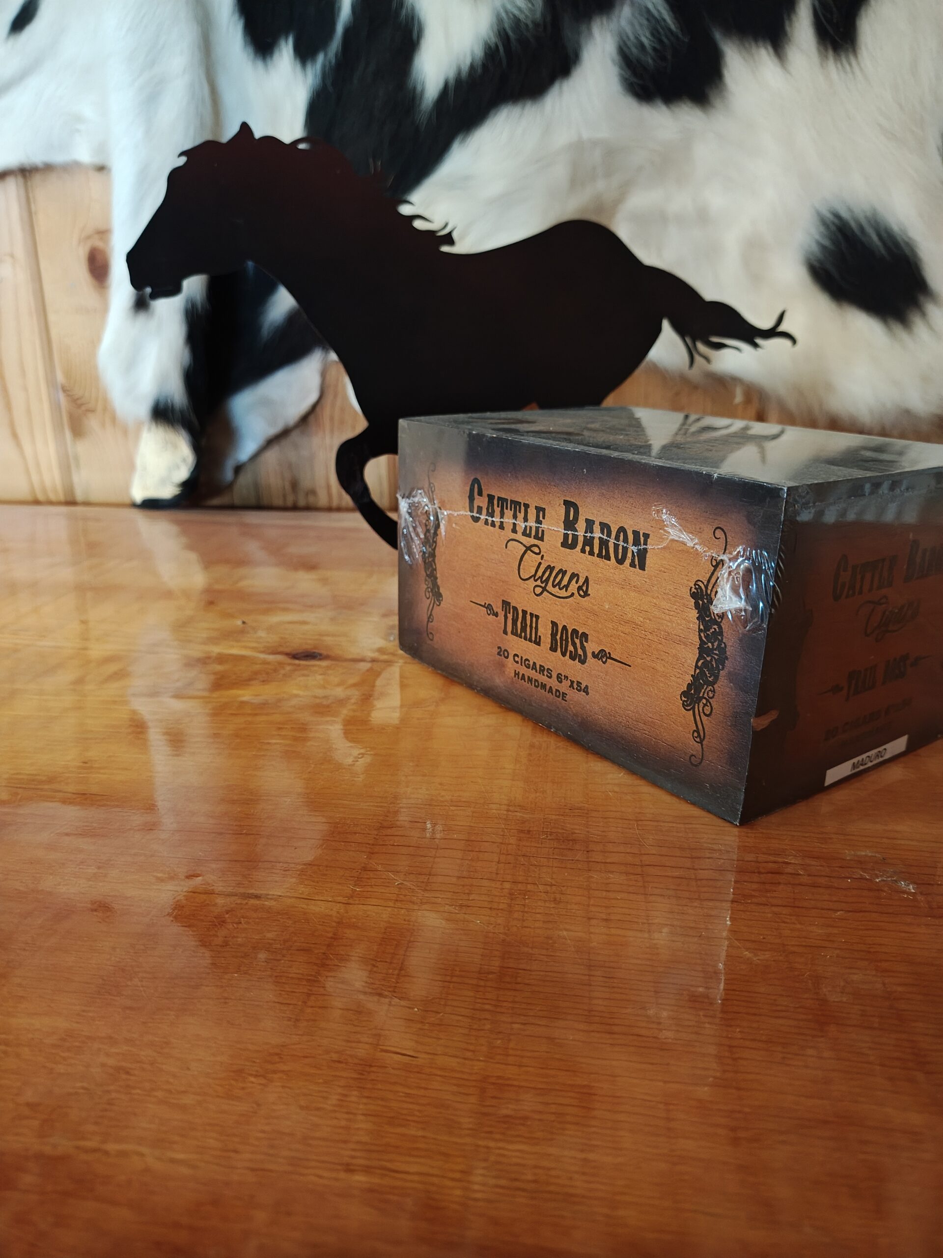 Box of Trail Boss cigars